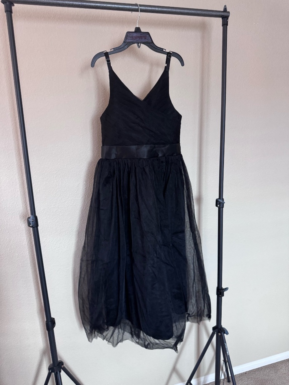 Girls Spaghetti Strap Tulle Dress